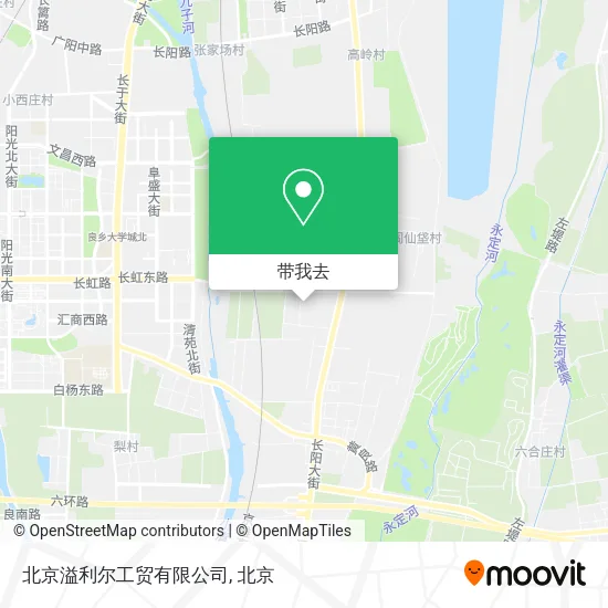 北京溢利尔工贸有限公司地图