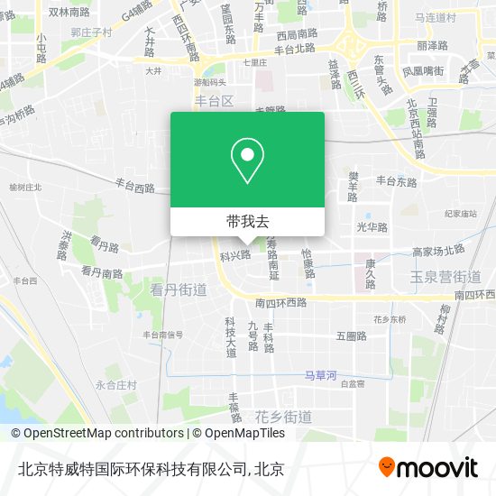 北京特威特国际环保科技有限公司地图