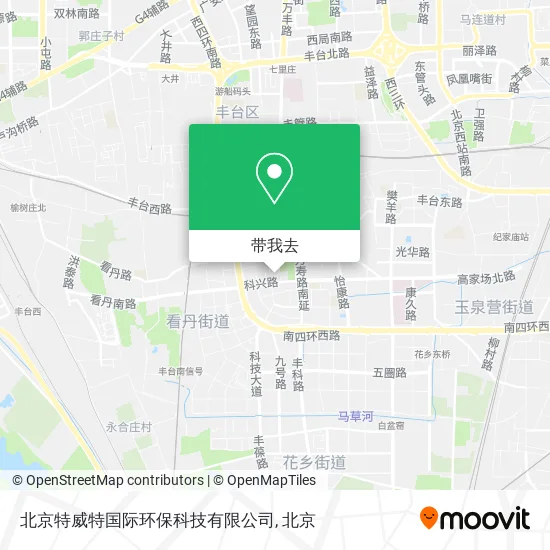 北京特威特国际环保科技有限公司地图