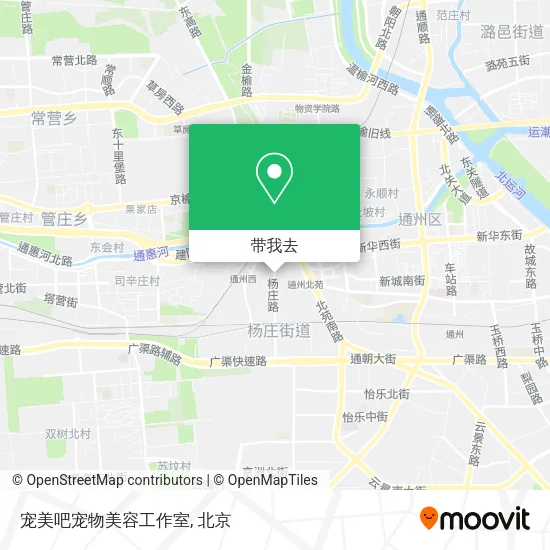 宠美吧宠物美容工作室地图