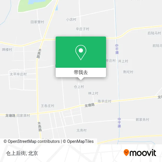 仓上后街地图