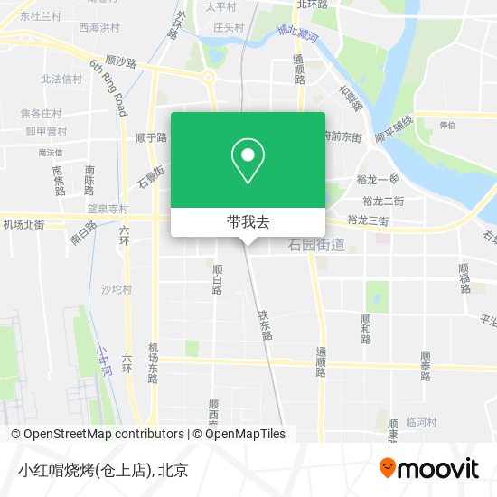 小红帽烧烤(仓上店)地图