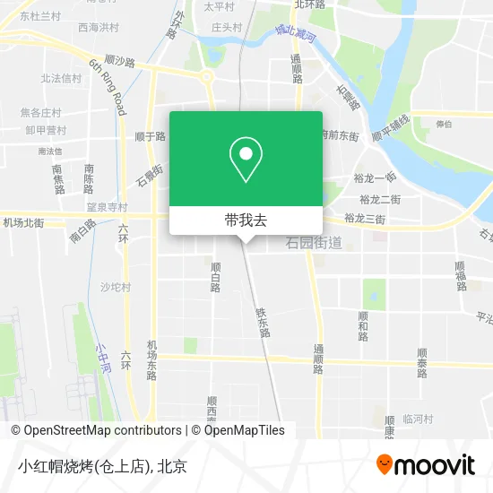 小红帽烧烤(仓上店)地图