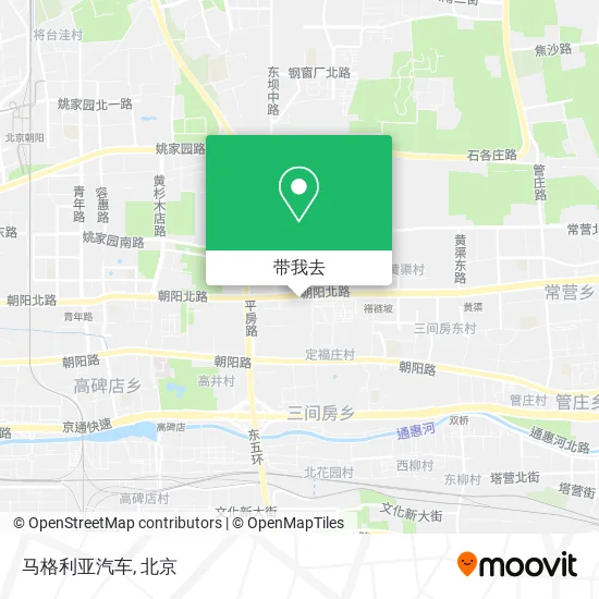 马格利亚汽车地图