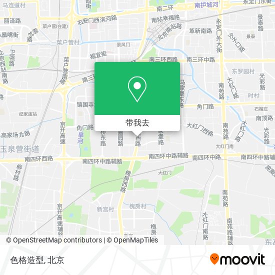 色格造型地图