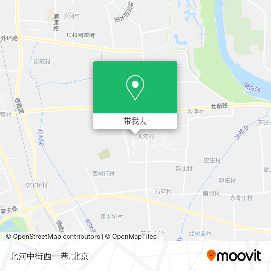 北河中街西一巷地图