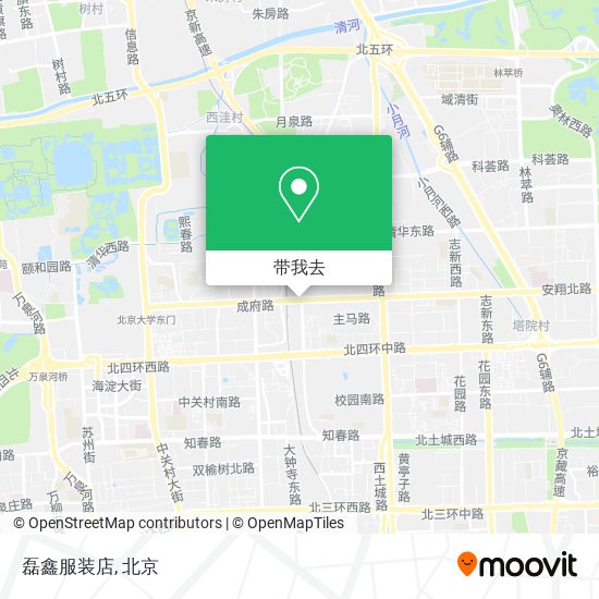 磊鑫服装店地图