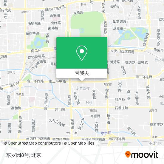 东罗园8号地图