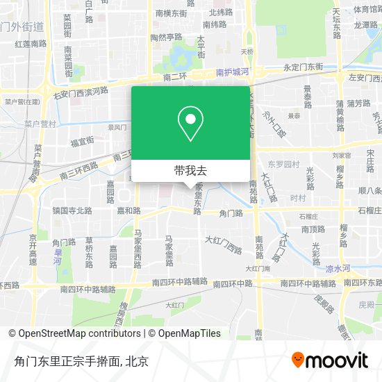 角门东里正宗手擀面地图