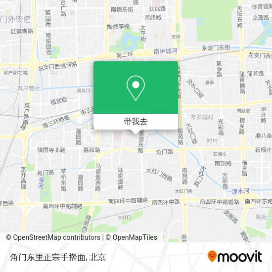 角门东里正宗手擀面地图