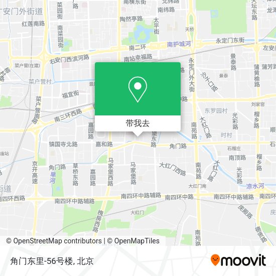 角门东里-56号楼地图
