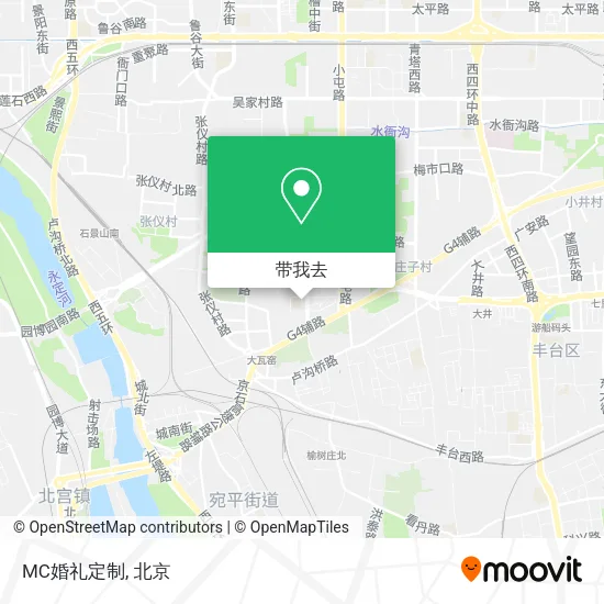 MC婚礼定制地图