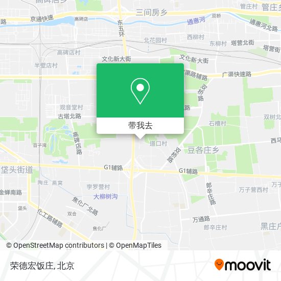 荣德宏饭庄地图