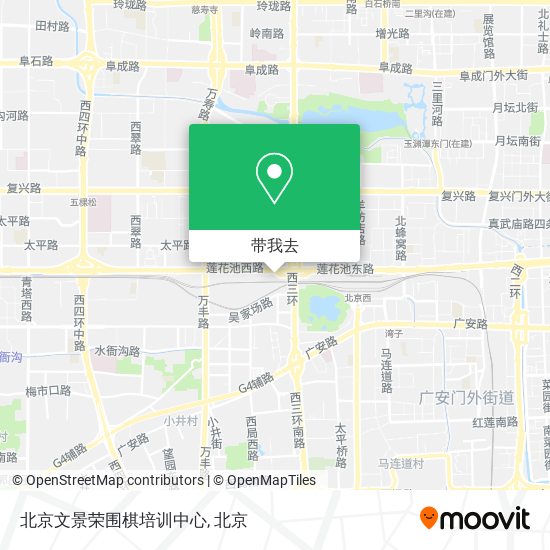 北京文景荣围棋培训中心地图