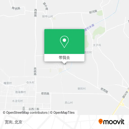宽街地图