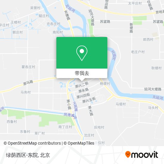 绿荫西区-东院地图
