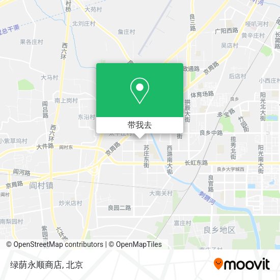 绿荫永顺商店地图