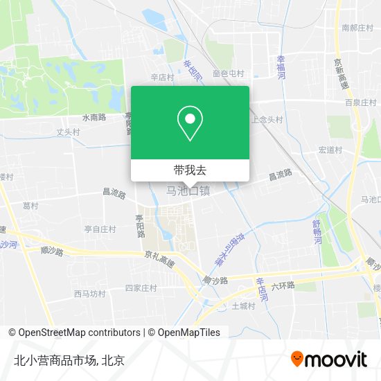 北小营商品市场地图