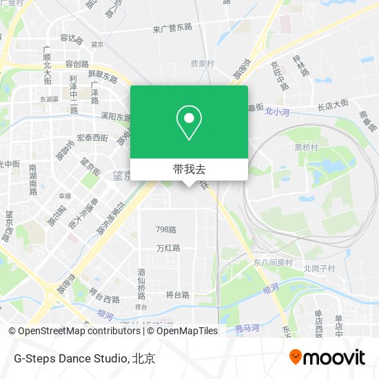 G-Steps Dance Studio地图