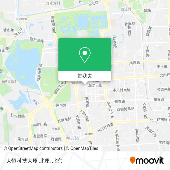 大恒科技大厦-北座地图