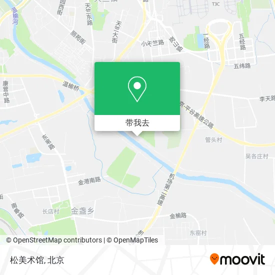 松美术馆地图