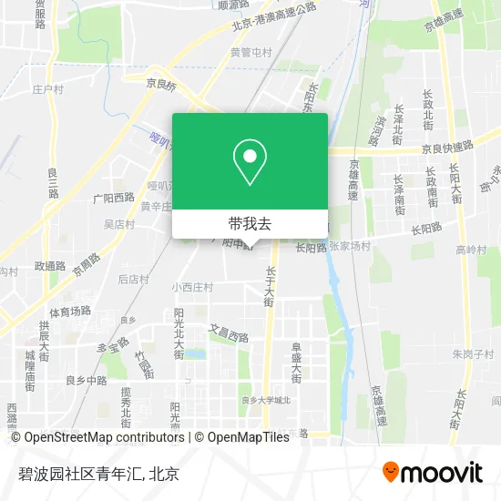碧波园社区青年汇地图