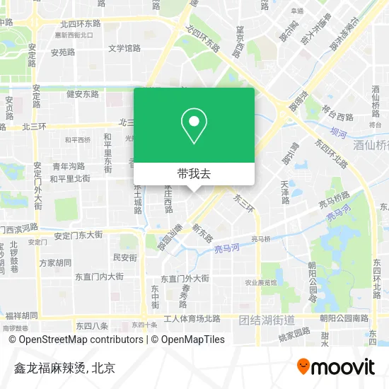 鑫龙福麻辣烫地图