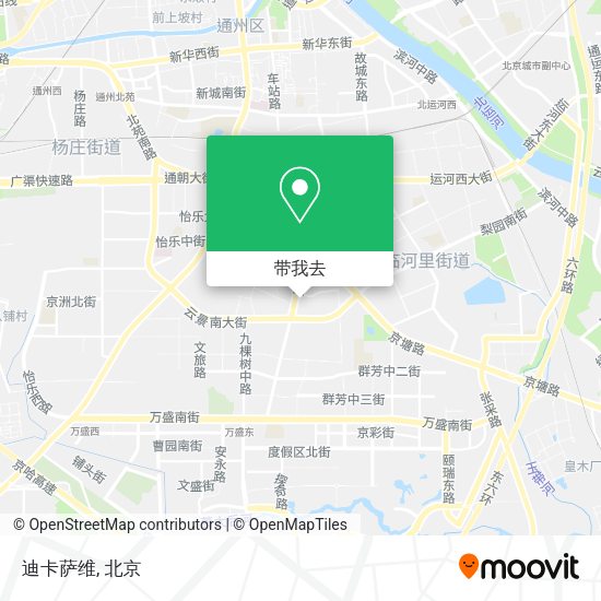 迪卡萨维地图