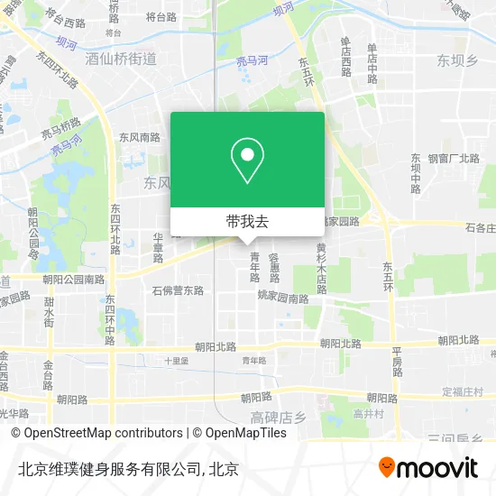 北京维璞健身服务有限公司地图