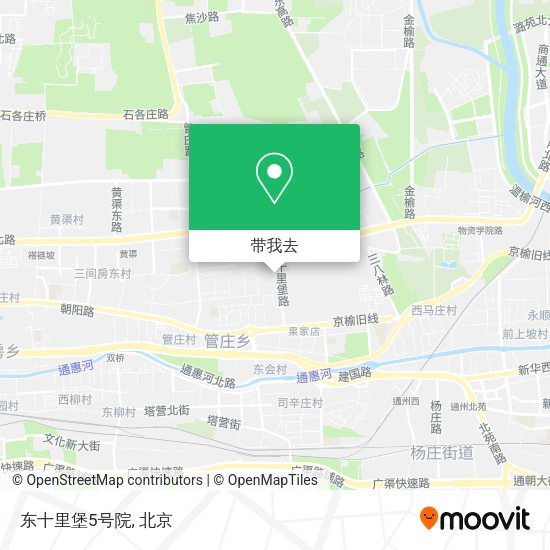 东十里堡5号院地图