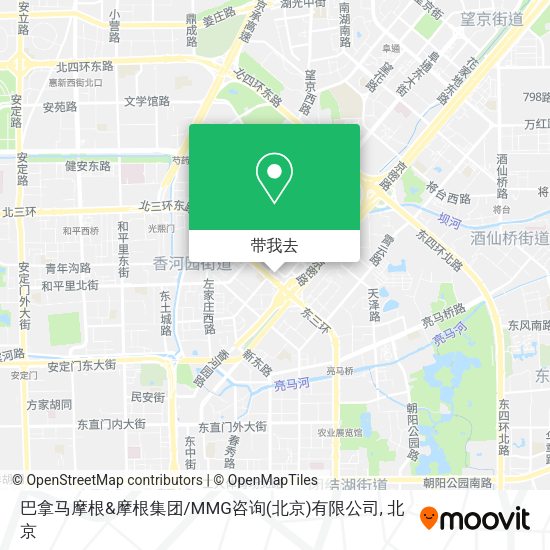 巴拿马摩根&摩根集团/MMG咨询(北京)有限公司地图
