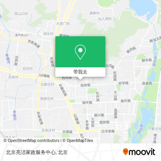 北京亮洁家政服务中心地图