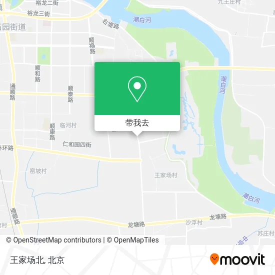 王家场北地图