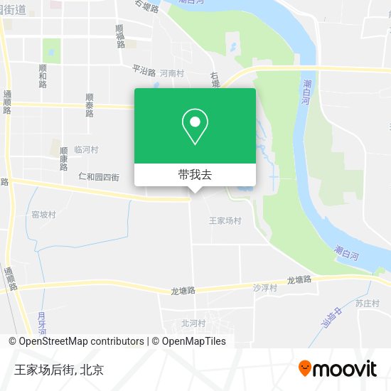 王家场后街地图