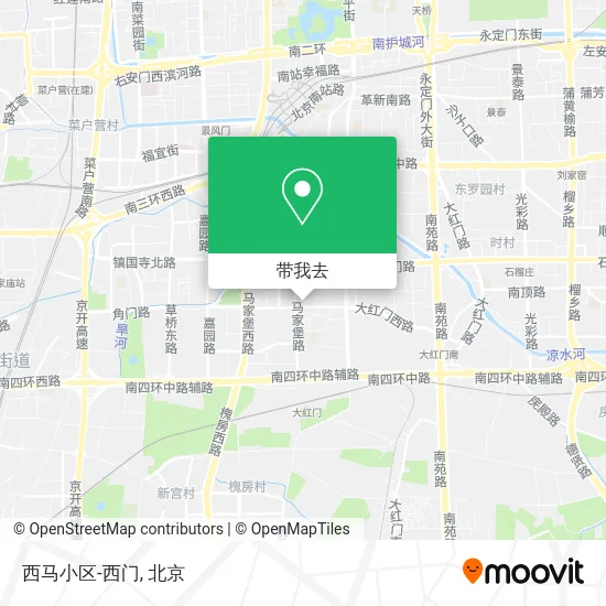 西马小区-西门地图