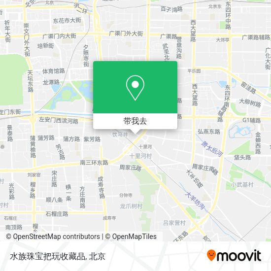 水族珠宝把玩收藏品地图