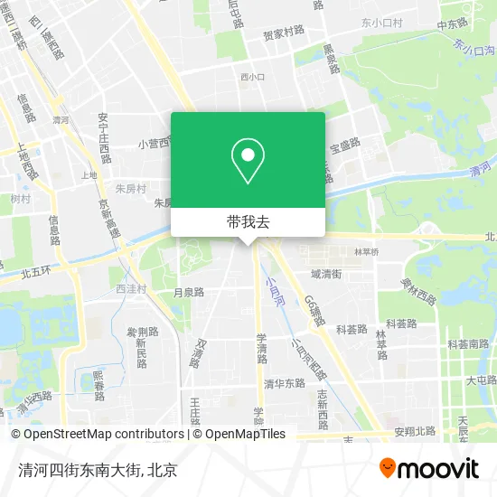 清河四街东南大街地图