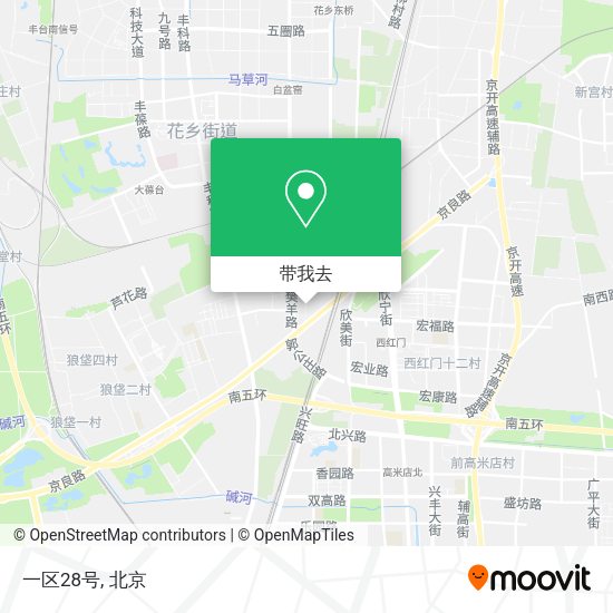 一区28号地图