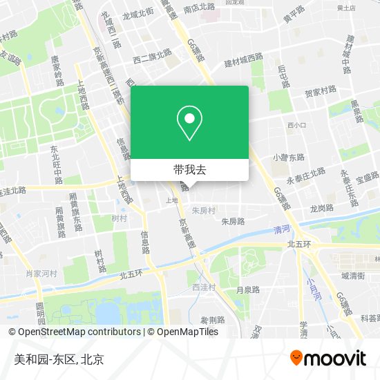 美和园-东区地图