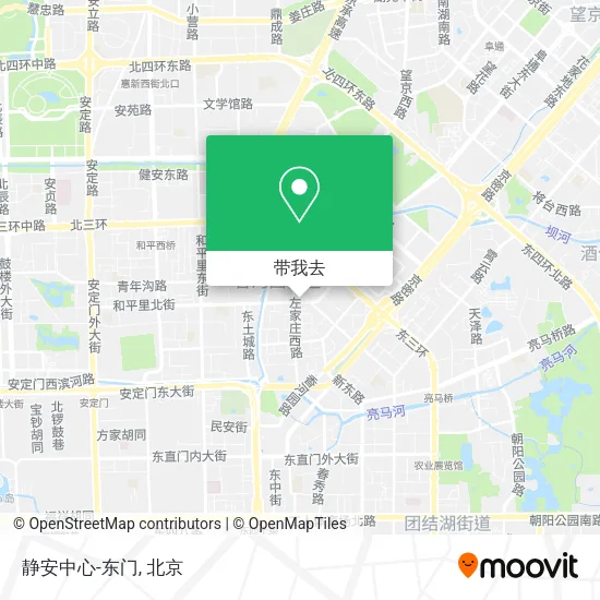 静安中心-东门地图