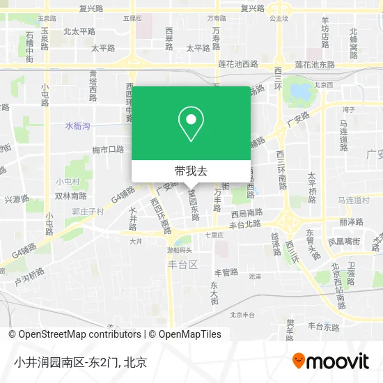 小井润园南区-东2门地图