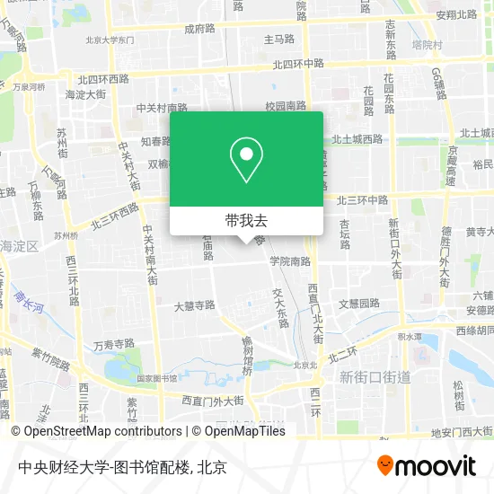 中央财经大学-图书馆配楼地图