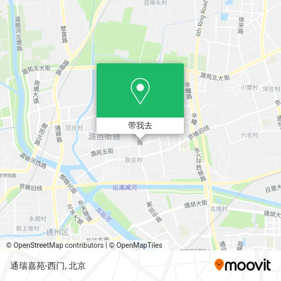 通瑞嘉苑-西门地图