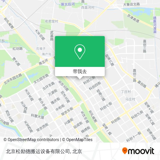 北京松励德搬运设备有限公司地图