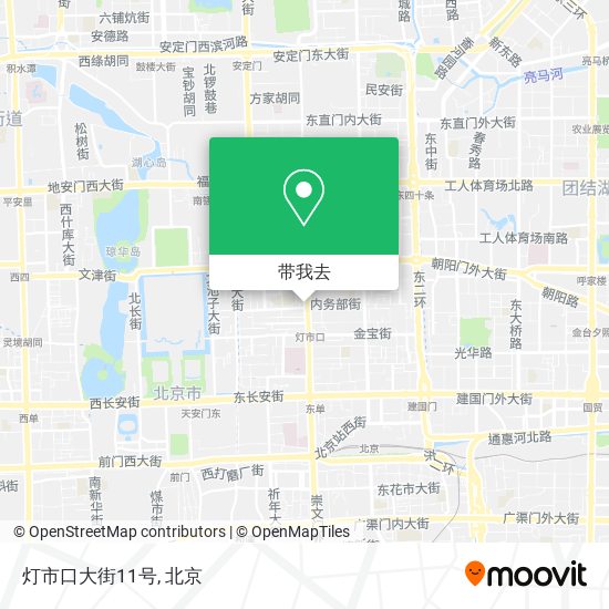 灯市口大街11号地图