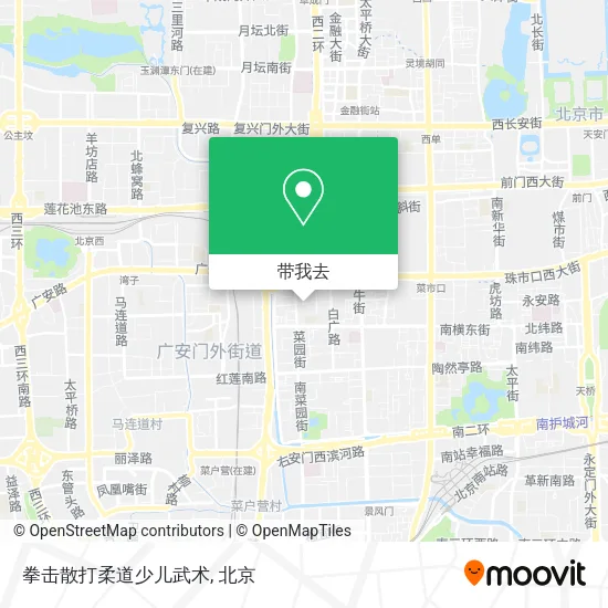 拳击散打柔道少儿武术地图