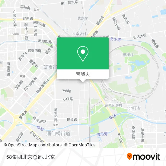 58集团北京总部地图
