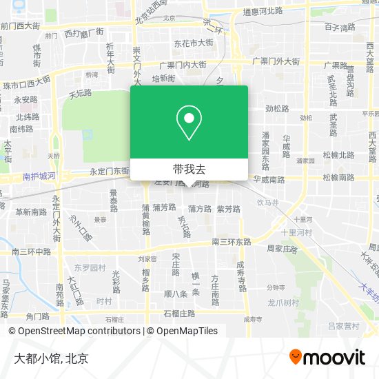 大都小馆地图