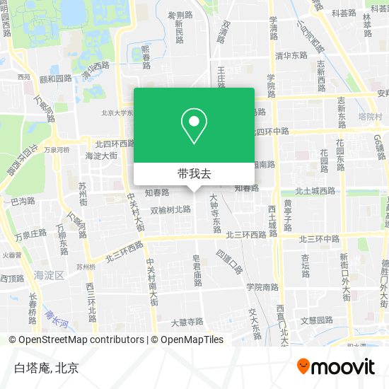 白塔庵地图