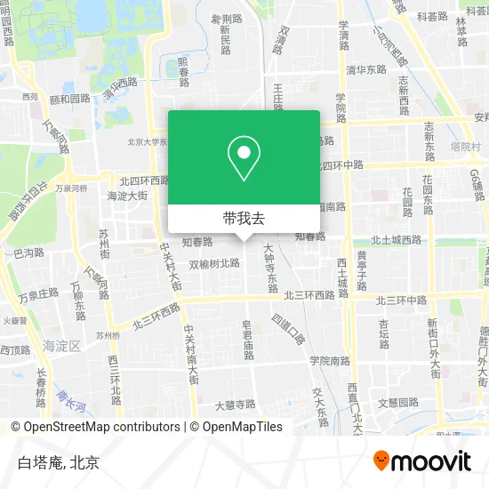 白塔庵地图